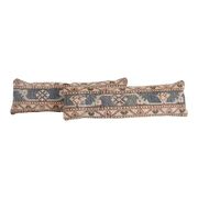 Lot de 2 housses de coussin turque vintage 30x91 cm