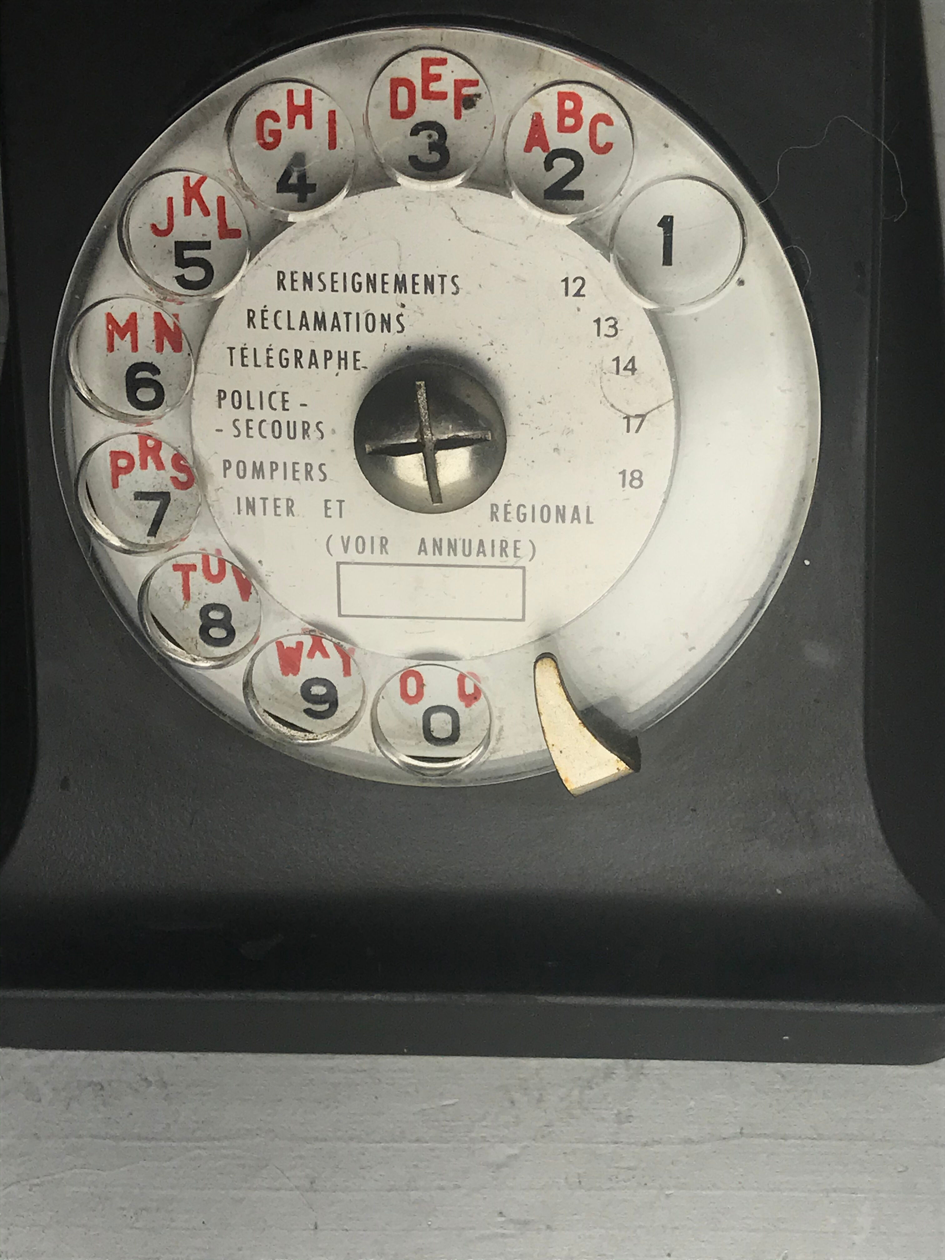 Ericsson dial phone in Bakelite