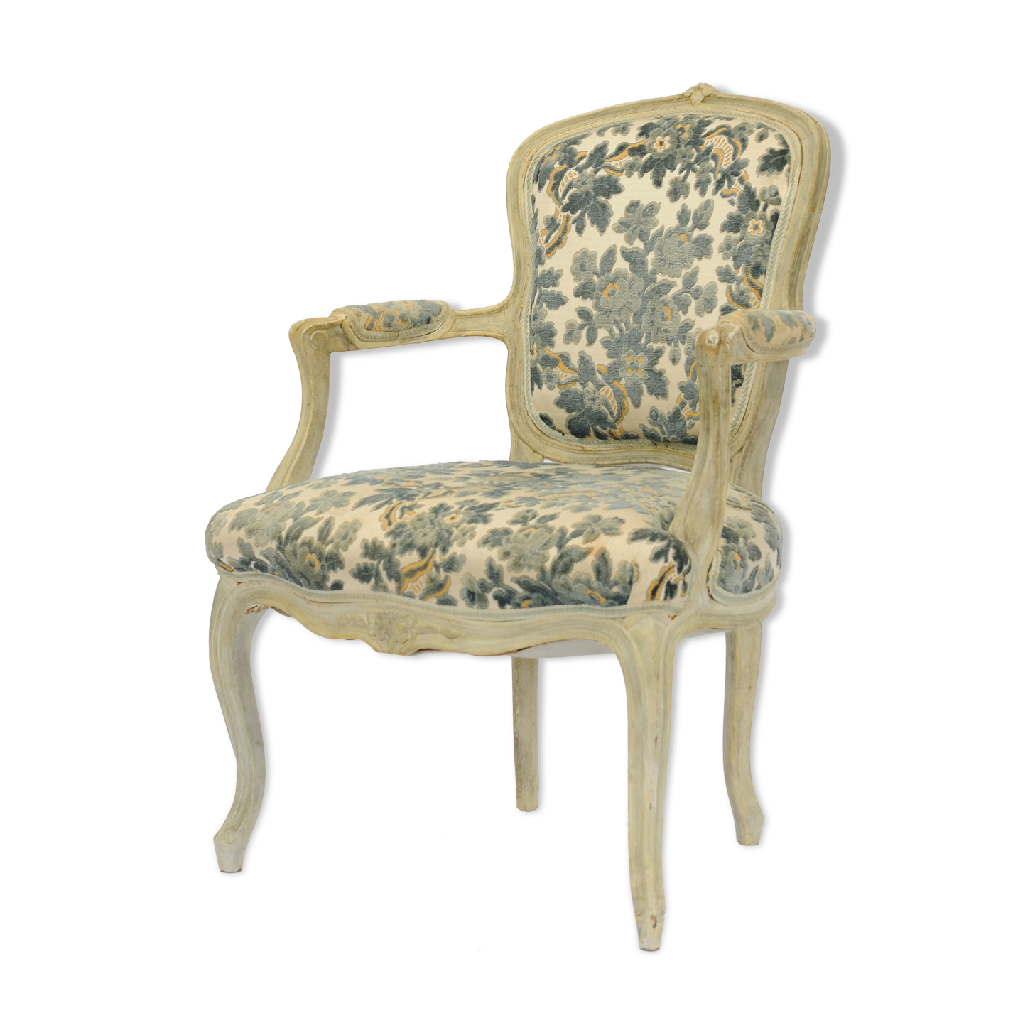 Louis XV-style convertible chair