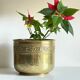 Brass plant pot if Paris 60s