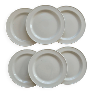 6 vintage porcelain dessert plates Steelite – Made in England