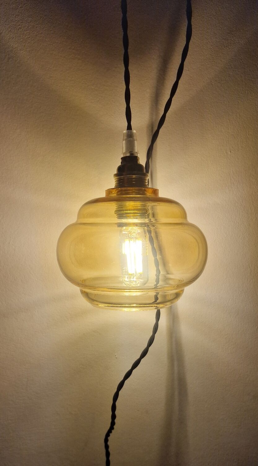 Amber glassware walk