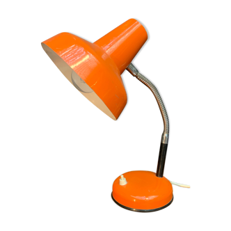 Lampe de bureau vintage orange