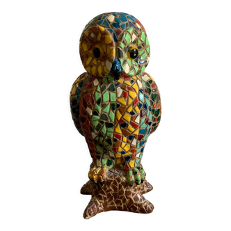 Earthenware owl