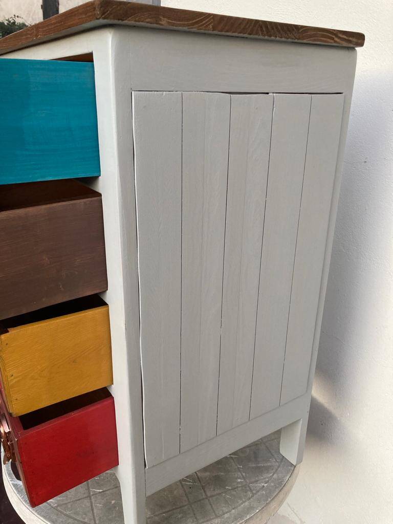 Renovated vintage chest of drawers