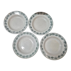 Assiettes en faïence