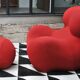 B&B Italia UP5 armchair and footrest UP6 Gaetano Pesce