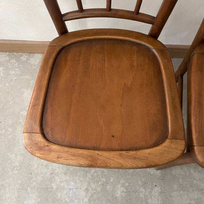 Paire de chaises bistrot