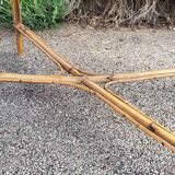 Rattan / bamboo dining table