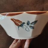 Digoin Sarreguemines salad bowl