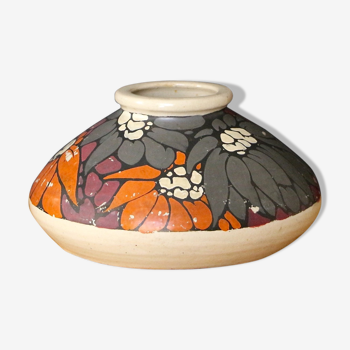 Vase en grès Art Deco Betzy Augeron