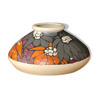 Stoneware vase Art Deco Betzy Augeron