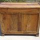 Antique Louis Philippe chest of drawers in solid walnut.
