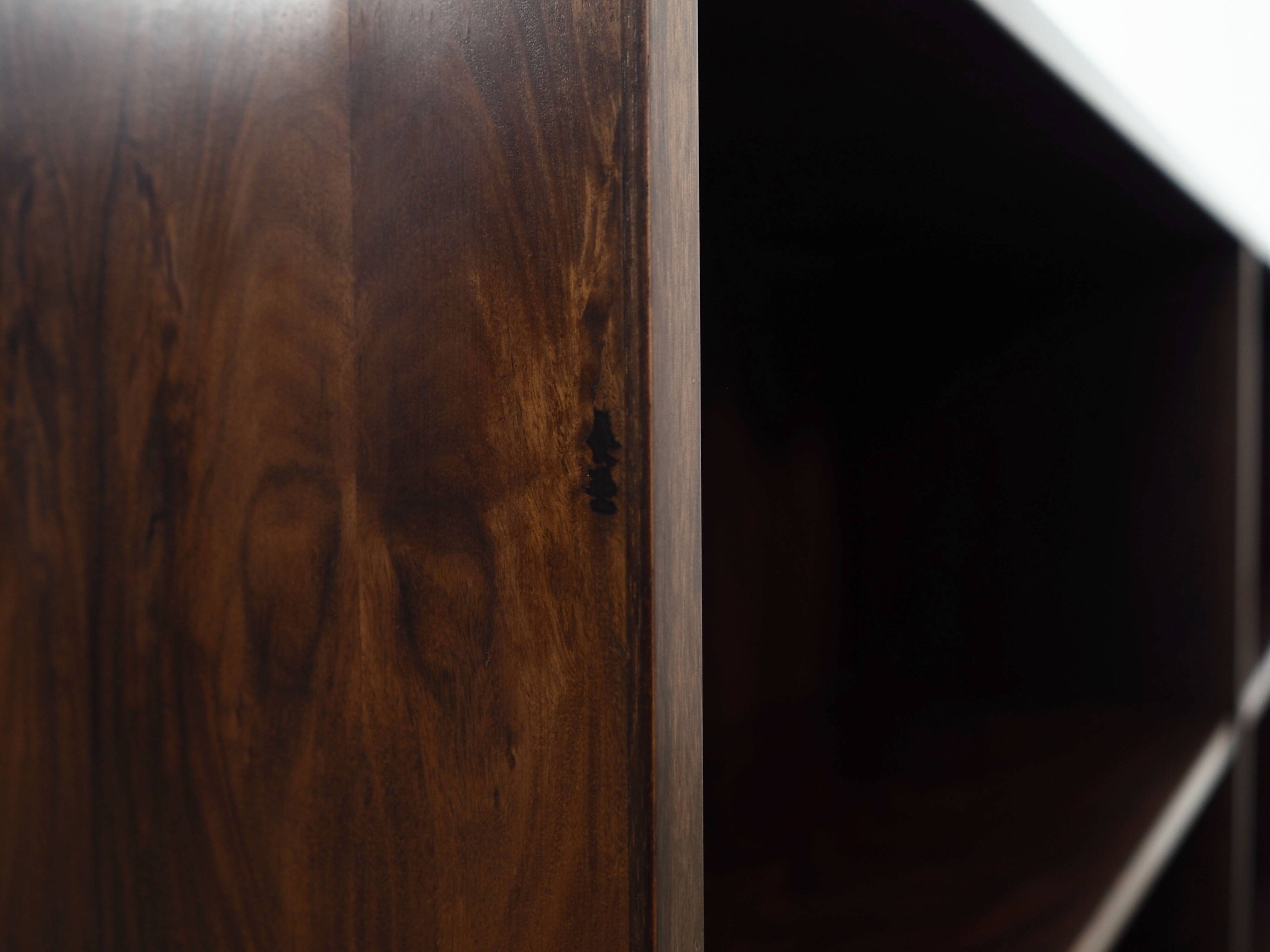 Rosewood bookcase, Danish design, 1970s, production: Denmark