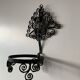 Old wall plant door