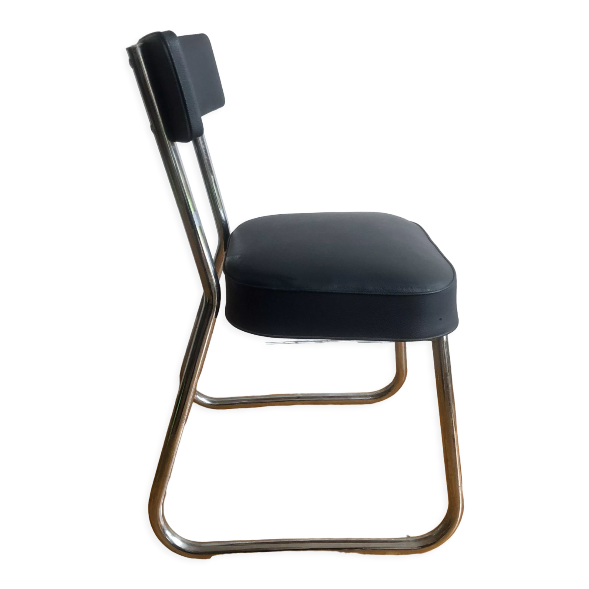 Industrial office chair barrel 1960