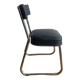 Chaise de bureau industrielle tonneau 1960