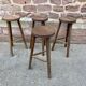 Set of 4 Bar Stools Restaurant Pub Tavern Bentwood 1960