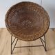Wicker armchair, Germany, 1970s