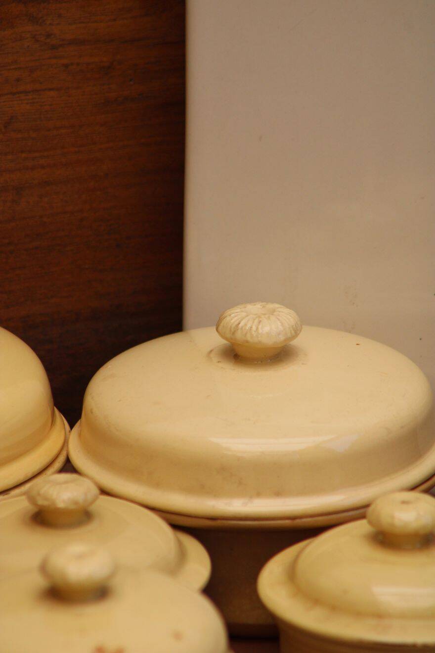 Lot de 5 terrines en céramique