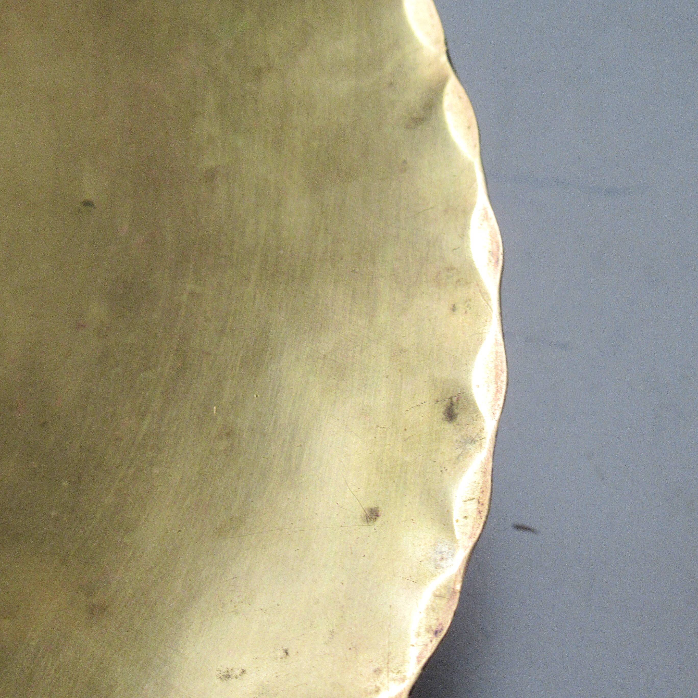 Art Deco brass cup