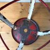 Workshop stool Nicolle patinated