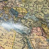 Antique 1920s German table globe by renowned makers Columbus