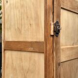 Vintage wooden wardrobe from 1940.