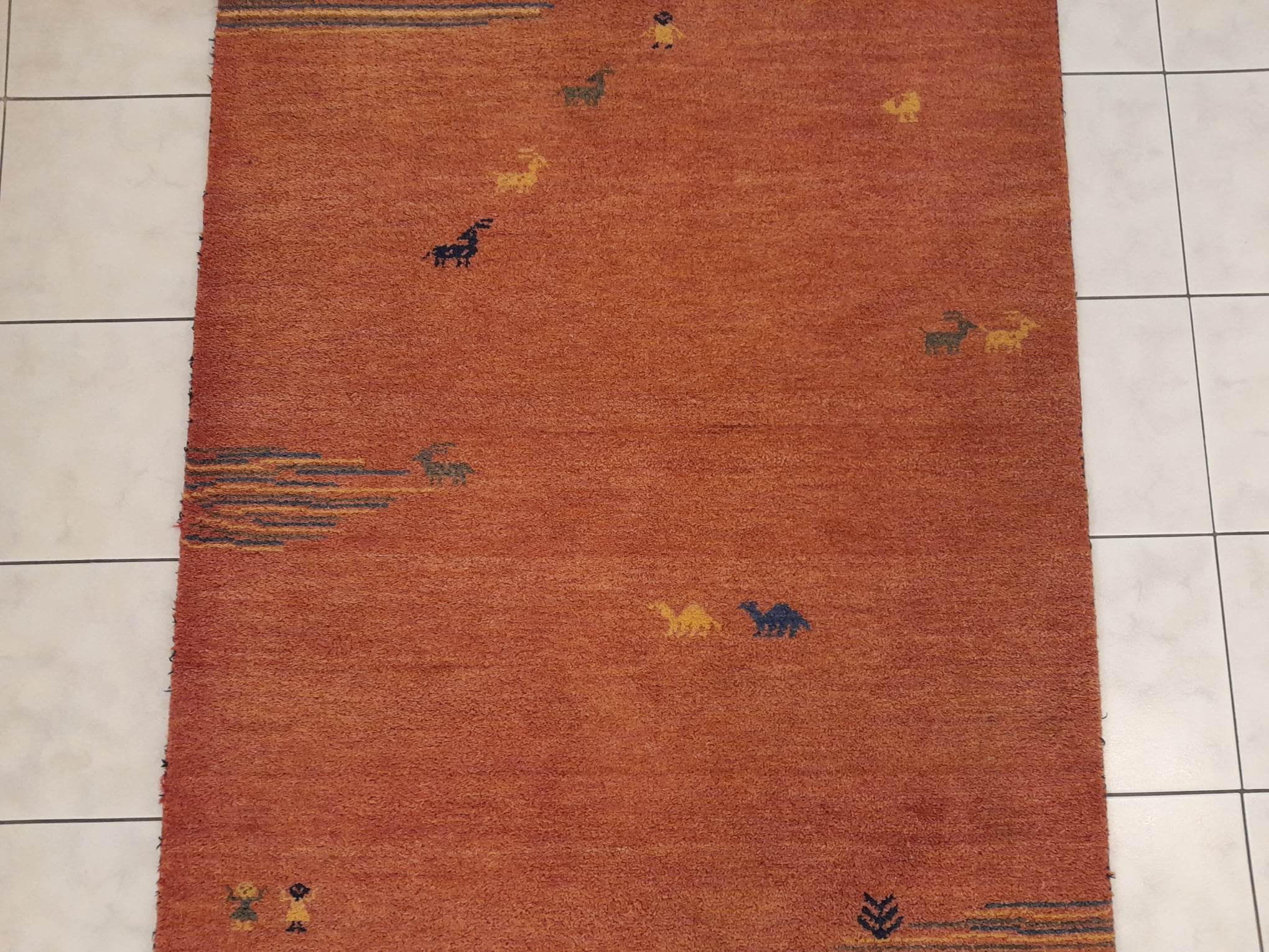 Indo Gabbeh handmade rug 180x120cm