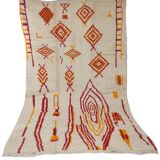 Handcrafted Moroccan Berber Rug 246 X 147 cm