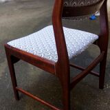 4 restored Scandinavian rosewood chairs