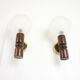 Mid-century wall lamps by pokrok zilina, 1970's