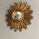 Antique sun mirror, witch's eye 1960
