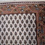 Tapis vintage fait main Seraband indien – 73 cm x 143 cm