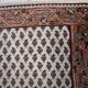 Tapis vintage fait main Seraband indien – 73 cm x 143 cm