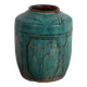 Ancient emerald green vase (circa 1820) #40
