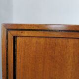 Vintage storage cabinet from the 60s, walnut.