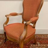 Louis XV Style Cabriolet armchair, circa 1850