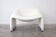 Fauteuil Groovy boucle blanc cassé par Pierre Paulin