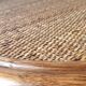 Vintage rattan trundle coffee table