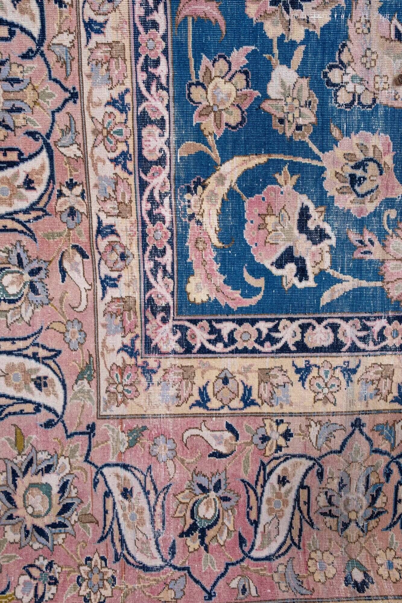 Tapis Oushak turc vintage