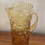 Large amber pitcher