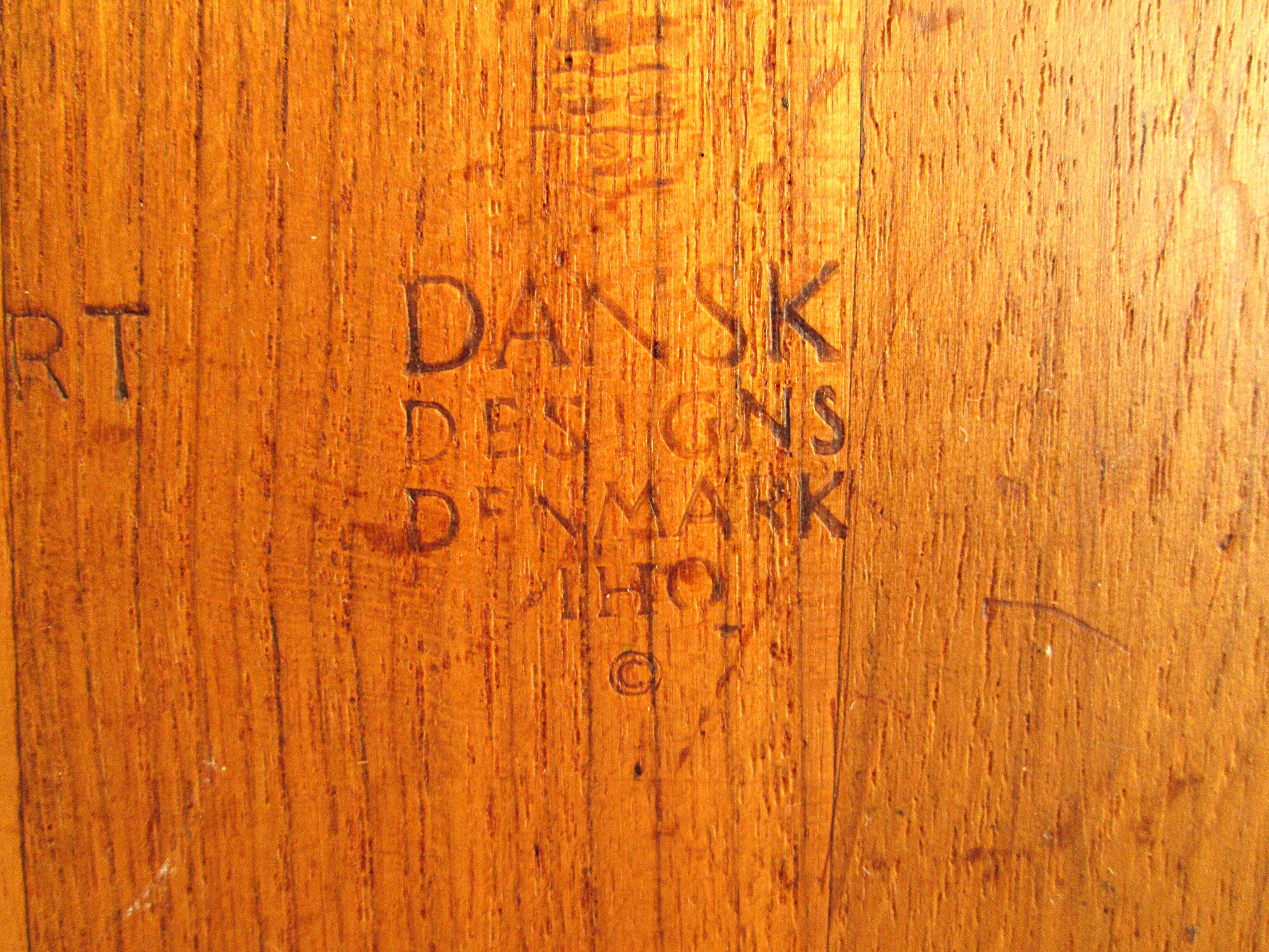 Vintage Dansk Denmark IHQ solid teak serving owl – design Jens Quistgaard