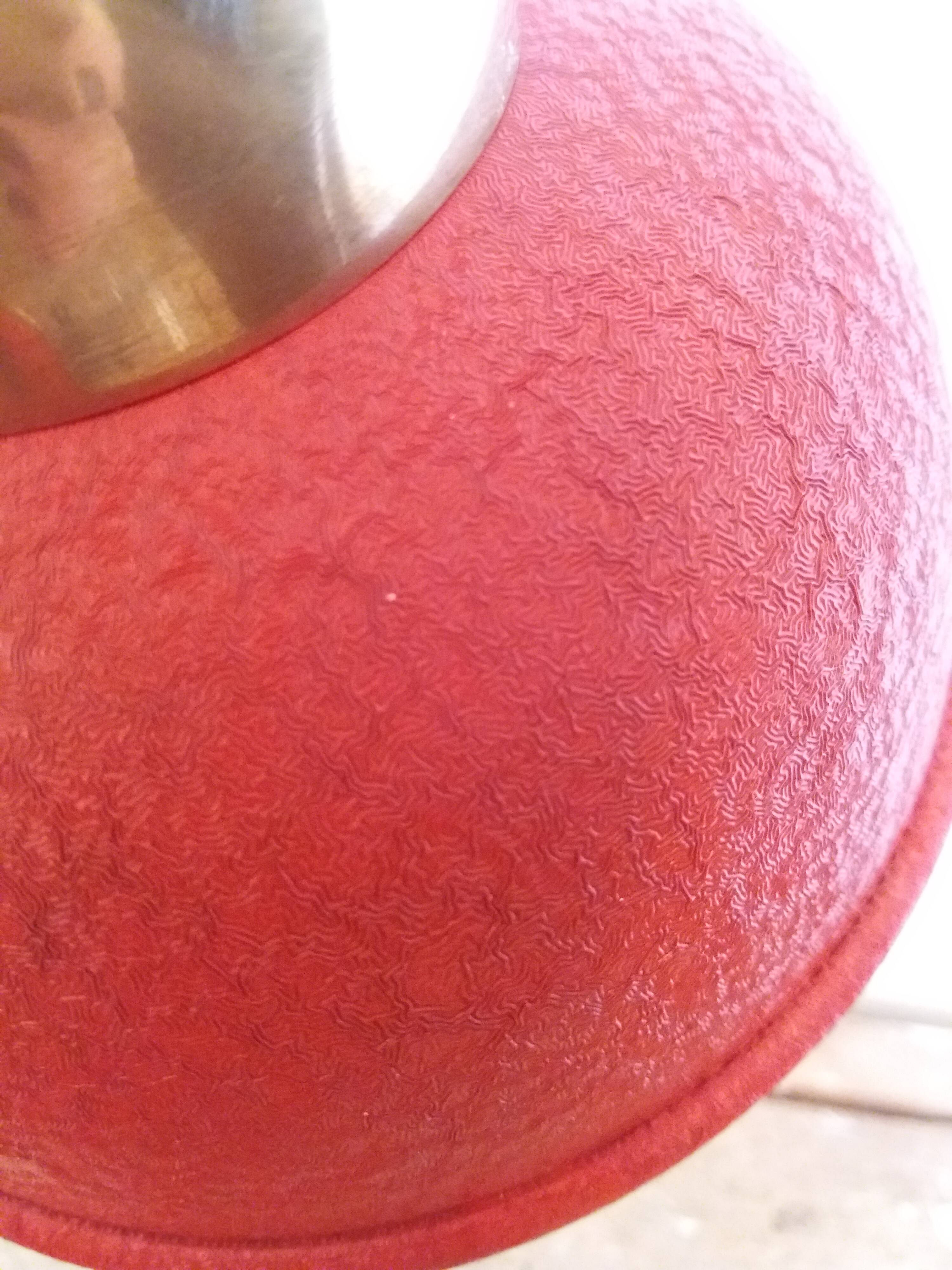 Lampe de bureau rouge