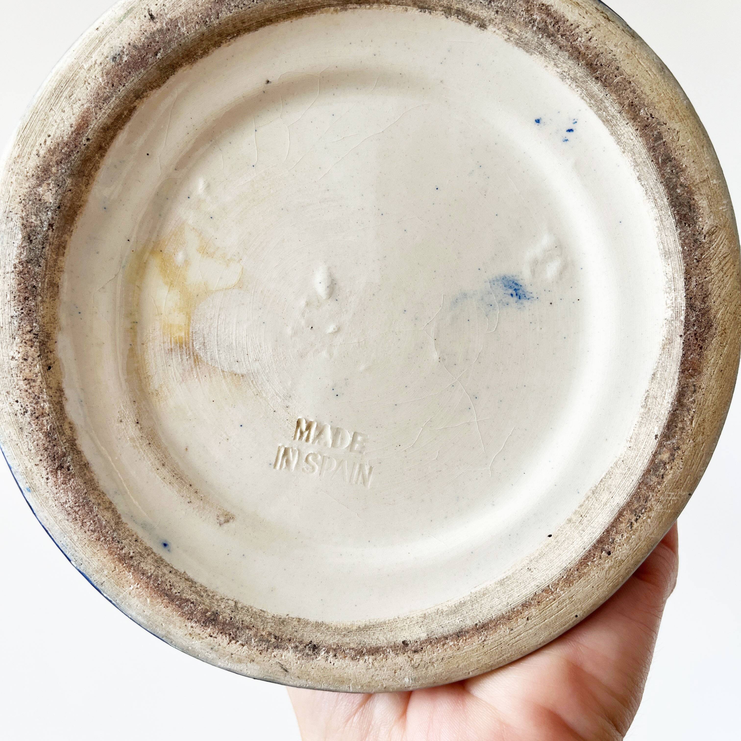 Large ceramic amphora vase Spain 1960