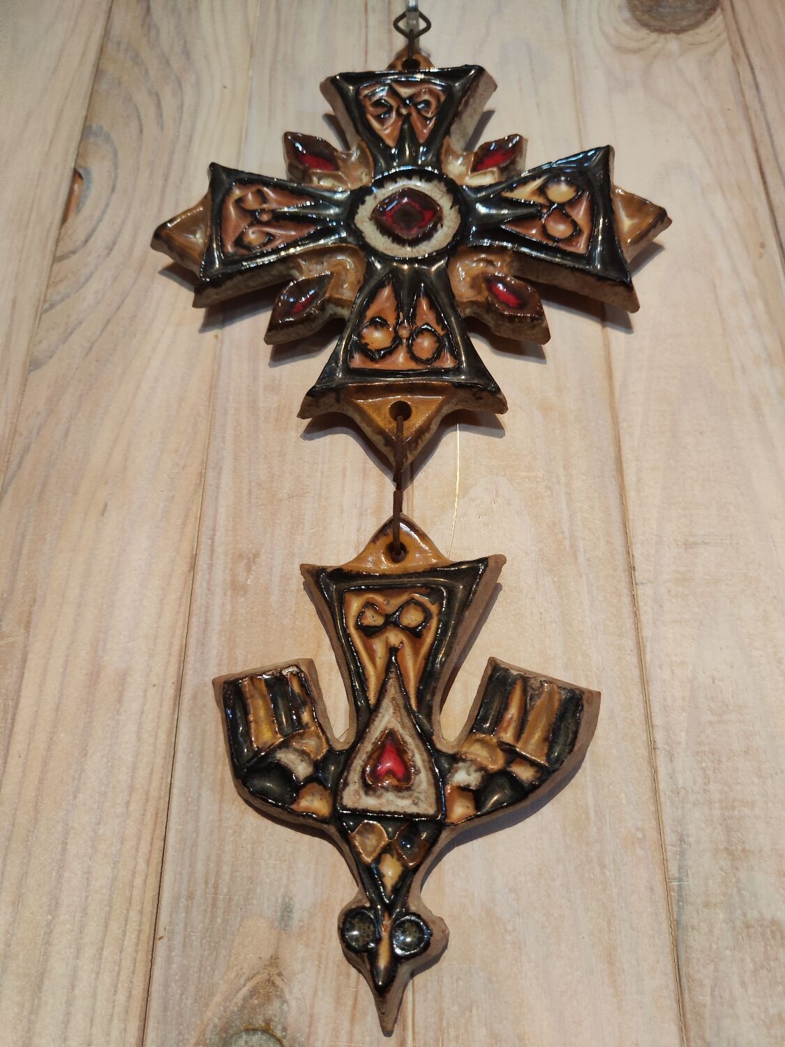 Huguenot Cross by Roland Zobel, circa 1960.
