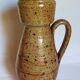 XXL potter's pitcher in Art-populaire pyrite stoneware early twentieth century
