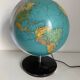 Globe vintage 1976 terrestre allemand (français) JRO Wechselbild - 34 cm