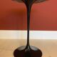Tulip side table in black marble by Eero Saarinen , 1970s