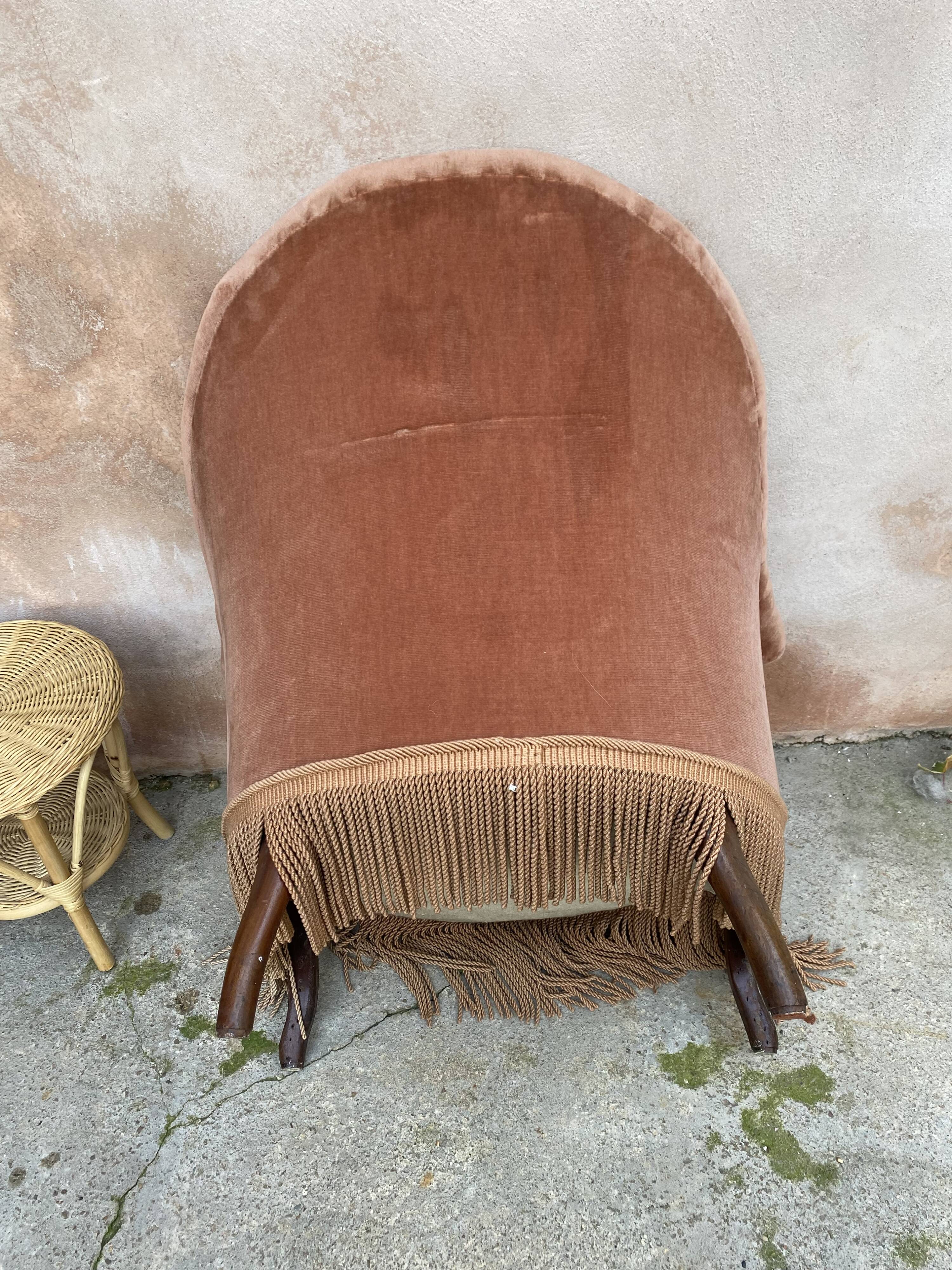 Paire de fauteuils crapaud
